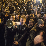 Tüntetések és román győzelem a hét képein - Nagyítás-fotógaléria