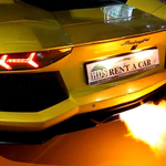 Így köp tüzet egy Lamborghini Aventador – videó