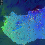 -24,3 fokot mértek szombat hajnalban Nógrádban - hőtérkép