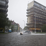 Hatalmas felhőszakadás Kecskeméten