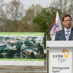 21 milliárd forint kormányzati támogatásból épül vízi élménypark Győrben