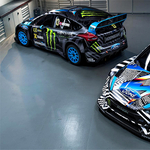 Parádés festést kapott Ken Block versenyautója