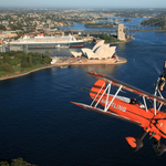 Fotó: hajmeresztő mutatványok Sydney felett