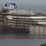 Itt nézheti élőben a Costa Concordia kiemelését