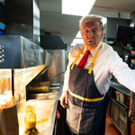 Teljesen hiábavalóan lett botrány Trump McDonald’sos krumplisütéséből