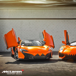 Halloweeni dekoráció Lamborghini és McLaren módra - fotó