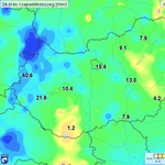 14 centivel nőtt a Fertő tó vízszintje az eső miatt