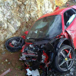 Megvette, majd 2 órával később lezúzta a Ferrari 458 Spidert - fotók