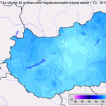 Még hogy tavasz... megdőlt az országos hidegrekord