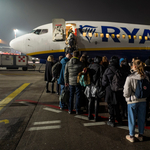 Teljesen leállt a bergamói reptér, mert felrobbantak leszálláskor egy Ryanair gép gumiabroncsai