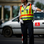 Demonstráció: taxikkal volt teli Budapest - Nagyítás-fotógaléria