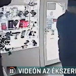 Videón a Bocskai úti ékszerüzlet kirablása: az elkövető egyszerűen elsétált