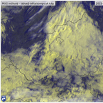 Gyönyörű szót használt a meteorológia a mai légörvényre – térkép