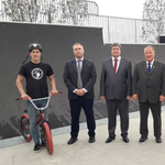 Skate-parkot avatott Tállai András Mezőkövesden