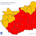 Szombat este érkezhet a hidegfront, vége a nagy melegnek