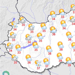 Messze még az enyhülés, pénteken is nagyon meleg lesz