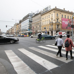 Két új zebrát kapott a Blaha Lujza tér