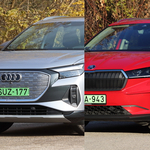 Testvérharc: teszten az Audi, a Skoda és a VW hasonszőrű villanyautói