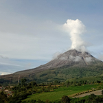 Ismét kitört a Sinabung vulkán Indonéziában