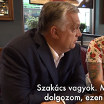 Orbán londoni magyar szakáccsal beszélgetett, akinek a szülei rajonganak érte