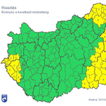 Érkezik a vihar: Borsodból és Zalából már jeget jelentettek