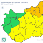 Alakul a jégpálya az utakon az ónos eső miatt