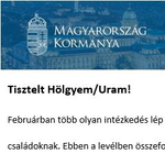 Megint jóléti intézkedéseket reklámoz a kormány az oltásregisztrációs hírlevélben