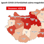 16 újabb koronavírus-fertőzöttet találtak, Budapesten egyet sem