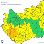 Vihar miatt adtak ki riasztást Somogyban és Hajdú-Biharban