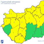 Extrém időjárással jön a lehűlés, figyelmeztetést adtak ki – térkép