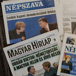 Orbán "férfiúi eleganciája", Merkel "durcás érdeklődése" – napilapok a kancellári vizitről