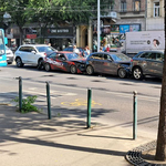Öt autó karambolozott a Nyugati térnél