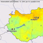 Két melegrekord is megdőlt éjszaka Budapesten