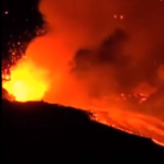 Lenyűgöző videón a füstöt okádó Etna