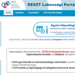 Elindult az online időpontfoglaló oldal, egyelőre csak Sinopharmra lehet jelentkezni