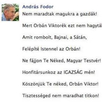 Amit rombolt Bajnai, a Sátán / Felépíté Istennel az Orbán!