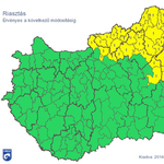 Itt a riasztás: megérkeztek a viharok az országba – térkép