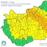 Az ország középső részén és a Tiszántúlon is heves zivatarok jöhetnek