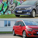 Családbarát minibuszok: VW Touran és Citroen C4 Grand Picasso-teszt