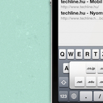 iOS tipp: domain nevek végződéseinek gyorsabb beírása iOS-en a mobil Safariban