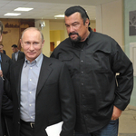 Steven Seagallal feszített Putyin - fotók