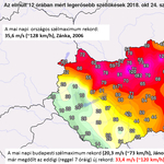 Csúcs: 120 km/órás szelet mértek a János-hegyen