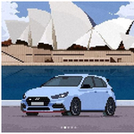 Magyar játékfejlesztő csinált a Hyundai sportos modelljeihez pixelgrafikát