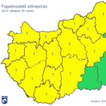 Figyelmeztetést adtak ki 15 megyére