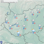 Érkezik a hidegfront, alapos lehűlés jön holnaptól – térkép