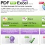 Konvertáljon PDF fájlokat Excelbe, telepítés nélkül