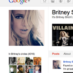 Google+ Britney Spears a legnépszerűbb