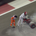 Kigyulladt Räikkönen autója, saját kezűleg oltotta el – videó