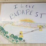 "I Love Budapest" - gyönyörű gyerekrajz született egy magyarországi befogadóállomáson