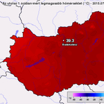 A vihar napján is megdőlt a melegrekord – észrevette?